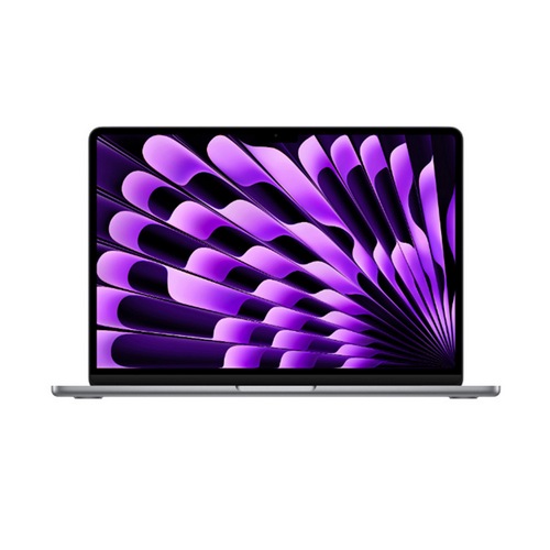 Laptop Apple Macbook Air (MC8G4SA/A) (Apple M3/8C CPU/8C GPU/16GB RAM/256GB SSD/13.6/30W/Mac OS/Space Gray) (2024)